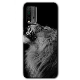 Poco M3 Lion Baskılı Uyumlu Silikon Kılıf