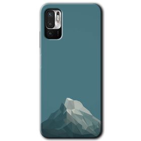 Poco M3 Pro Alone Mountain Baskılı Uyumlu Silikon Kılıf