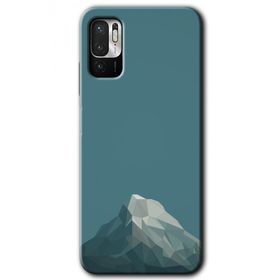 Poco M3 Pro Alone Mountain Baskılı Uyumlu Silikon Kılıf
