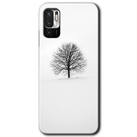 Poco M3 Pro Alone Tree Baskılı Uyumlu Silikon Kılıf
