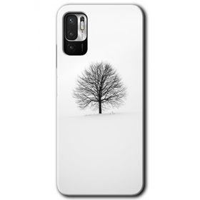 Poco M3 Pro Alone Tree Baskılı Uyumlu Silikon Kılıf