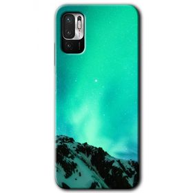 Poco M3 Pro Aurora Baskılı Uyumlu Silikon Kılıf