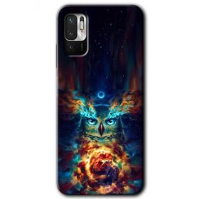 Poco M3 Pro Ballı Baykuş Baskılı Uyumlu Silikon Kılıf