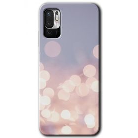 Poco M3 Pro Blur Lights Baskılı Uyumlu Silikon Kılıf