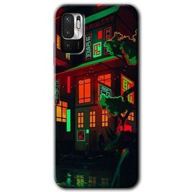 Poco M3 Pro China Street Baskılı Uyumlu Silikon Kılıf