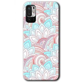 Poco M3 Pro Çin Mandala 1 Baskılı Uyumlu Silikon Kılıf