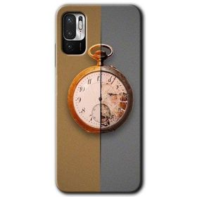 Poco M3 Pro Clocks Artwork Baskılı Uyumlu Silikon Kılıf