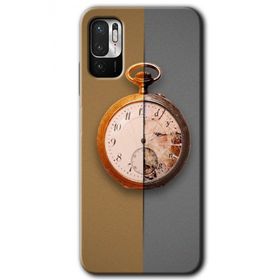 Poco M3 Pro Clocks Artwork Baskılı Uyumlu Silikon Kılıf