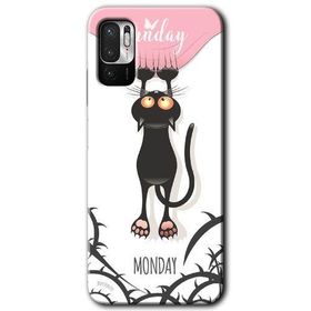 Poco M3 Pro Dark Sunday Baskılı Uyumlu Silikon Kılıf
