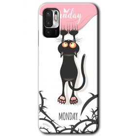 Poco M3 Pro Dark Sunday Baskılı Uyumlu Silikon Kılıf