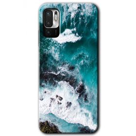 Poco M3 Pro Deniz Kıyısı Baskılı Uyumlu Silikon Kılıf