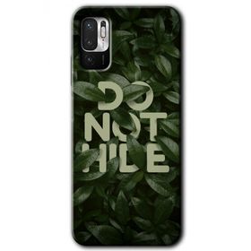 Poco M3 Pro Do Not Hide Baskılı Uyumlu Silikon Kılıf