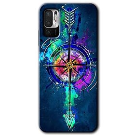Poco M3 Pro Gizemli Pusula Baskılı Uyumlu Silikon Kılıf