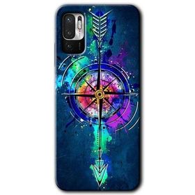 Poco M3 Pro Gizemli Pusula Baskılı Uyumlu Silikon Kılıf