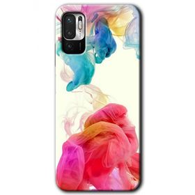 Poco M3 Pro Gökkuşağı Color Baskılı Uyumlu Silikon Kılıf
