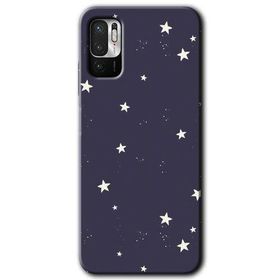 Poco M3 Pro Gökyüzü Yıldız Baskılı Uyumlu Silikon Kılıf