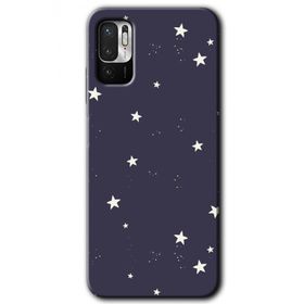 Poco M3 Pro Gökyüzü Yıldız Baskılı Uyumlu Silikon Kılıf