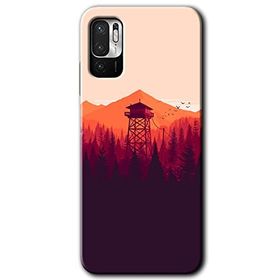 Poco M3 Pro Gözlem Kulesi Baskılı Uyumlu Silikon Kılıf
