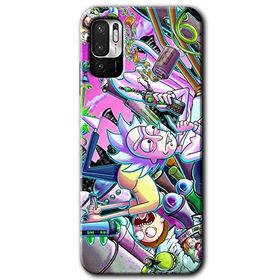 Poco M3 Pro Graffiti Çizgi Film Baskılı Uyumlu Silikon Kılıf