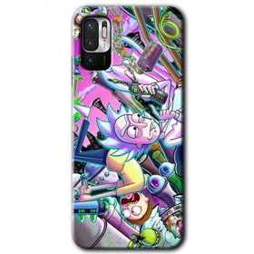 Poco M3 Pro Graffiti Çizgi Film Baskılı Uyumlu Silikon Kılıf