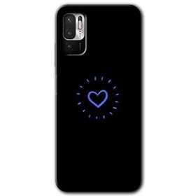 Poco M3 Pro Heart Strokes Baskılı Uyumlu Silikon Kılıf