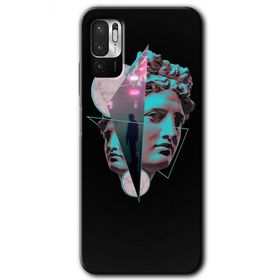 Poco M3 Pro Heykel Baskılı Uyumlu Silikon Kılıf