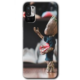 Poco M3 Pro I am Groot Baskılı Uyumlu Silikon Kılıf