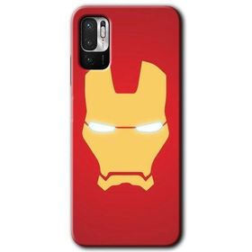Poco M3 Pro İronMan Baskılı Uyumlu Silikon Kılıf