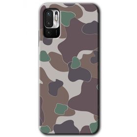 Poco M3 Pro Kamuflaj 11 Baskılı Uyumlu Silikon Kılıf