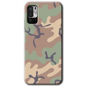 Poco M3 Pro Kamuflaj 29 Baskılı Uyumlu Silikon Kılıf
