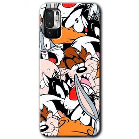Poco M3 Pro Karakterler Baskılı Uyumlu Silikon Kılıf