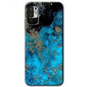 Poco M3 Pro Klas Mermer Baskılı Uyumlu Silikon Kılıf