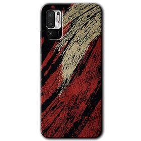 Poco M3 Pro Kumaş Deseni 6 Baskılı Uyumlu Silikon Kılıf