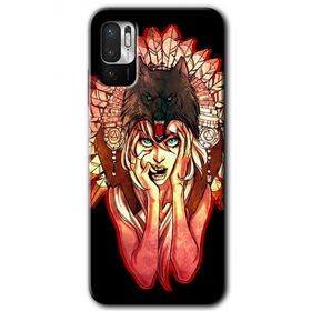 Poco M3 Pro Kurt Kız Baskılı Uyumlu Silikon Kılıf