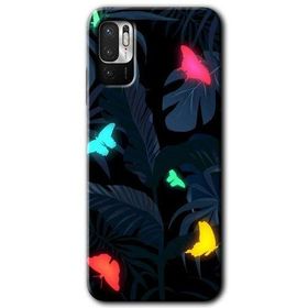 Poco M3 Pro Lighter Butterfly Baskılı Uyumlu Silikon Kılıf