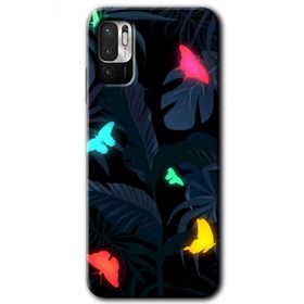 Poco M3 Pro Lighter Butterfly Baskılı Uyumlu Silikon Kılıf