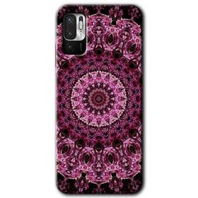 Poco M3 Pro Mandala Patterns Kaleidoscope Baskılı Uyumlu Silikon Kılıf
