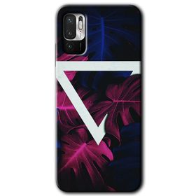 Poco M3 Pro Mekanik Yaprak Baskılı Uyumlu Silikon Kılıf