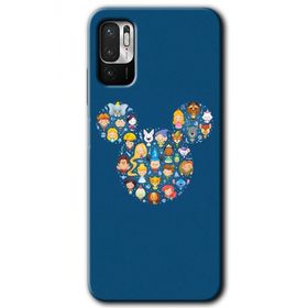 Poco M3 Pro Mickey Baskılı Uyumlu Silikon Kılıf