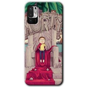 Poco M3 Pro Morty Baskılı Uyumlu Silikon Kılıf