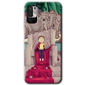 Poco M3 Pro Morty Baskılı Uyumlu Silikon Kılıf