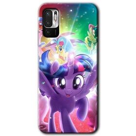 Poco M3 Pro Pony Baskılı Uyumlu Silikon Kılıf