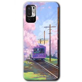 Poco M3 Pro Rails Paint Baskılı Uyumlu Silikon Kılıf