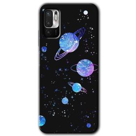 Poco M3 Pro Samanyolu Galaksi Baskılı Uyumlu Silikon Kılıf