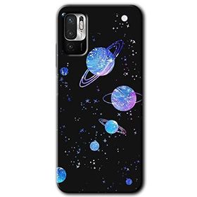 Poco M3 Pro Samanyolu Galaksi Baskılı Uyumlu Silikon Kılıf