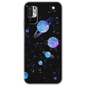 Poco M3 Pro Samanyolu Galaksi Baskılı Uyumlu Silikon Kılıf