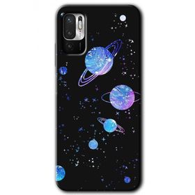 Poco M3 Pro Samanyolu Galaksi Baskılı Uyumlu Silikon Kılıf