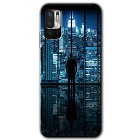 Poco M3 Pro Şehir Manzarası Baskılı Uyumlu Silikon Kılıf