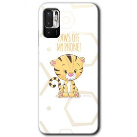 Poco M3 Pro Sevimli Kedi 1 Baskılı Uyumlu Silikon Kılıf