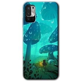 Poco M3 Pro Silhoutte Dropss Baskılı Uyumlu Silikon Kılıf